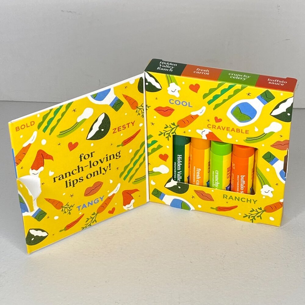 Burt's Bees x Hidden Valley Ranch Dippers Limited Edition 4-Pack - Picture 2 of 4